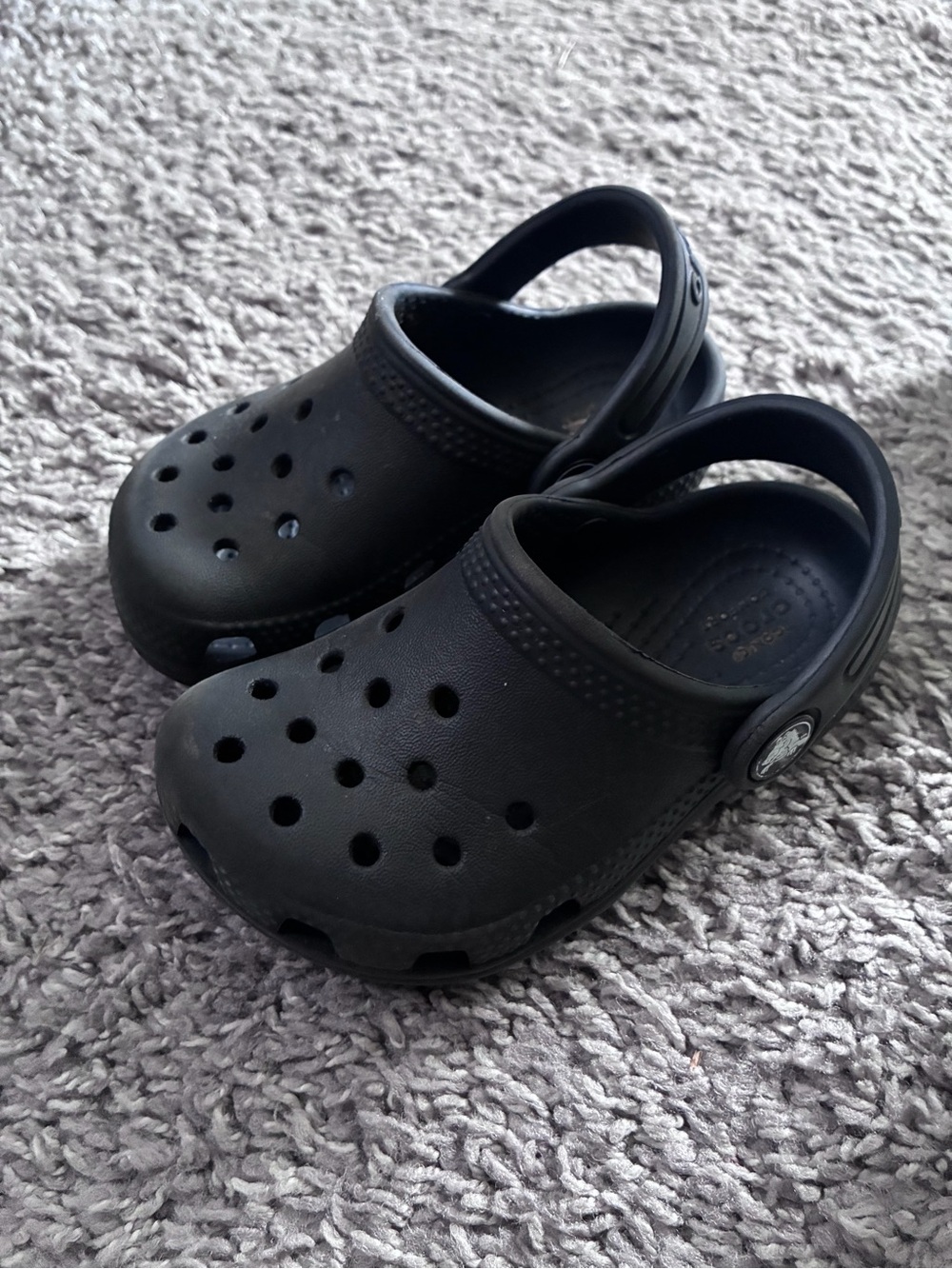 CROCS Toddler Classic Clog in Black